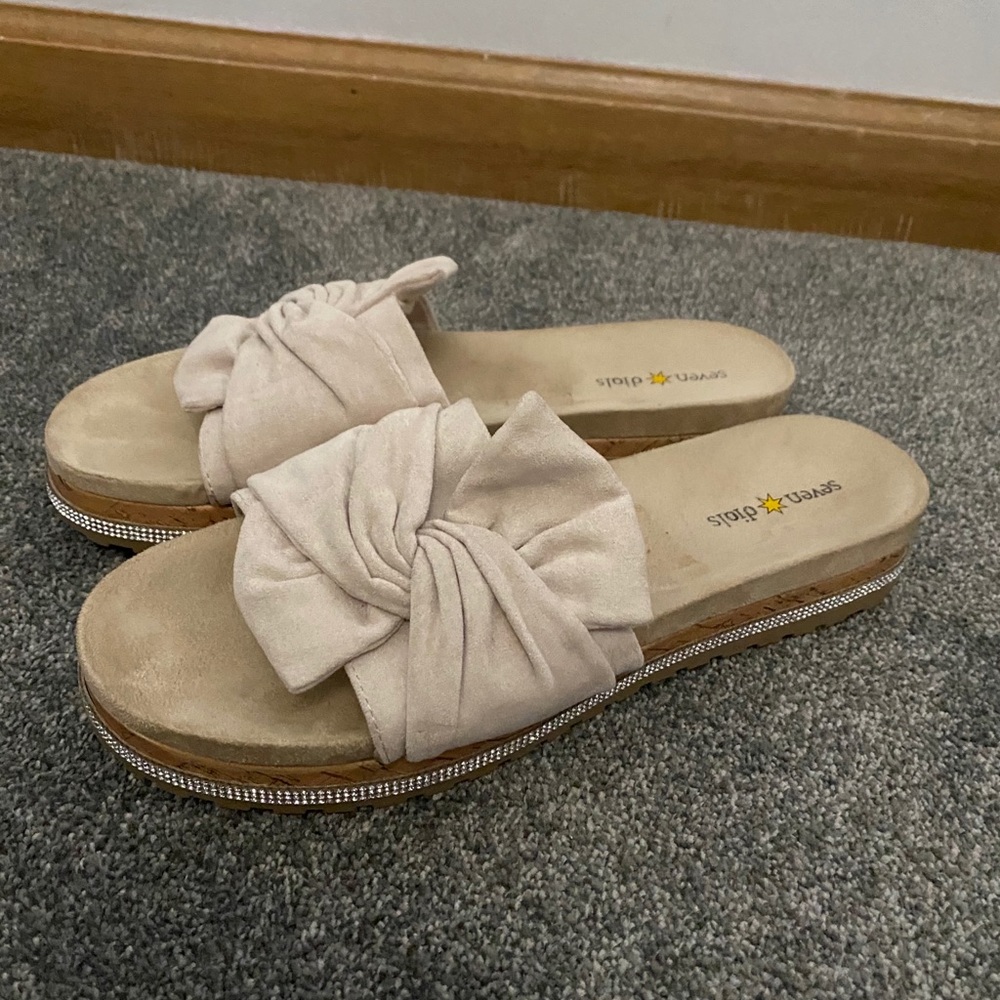 Ladies slides.